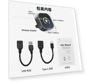 Wireless CarPlay Android Auto Adapter — Car Accessories & Gadgets, YJMP Auto Parts