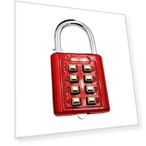 8-Digit Code Lock — Luggage Locks, JGncbfl954