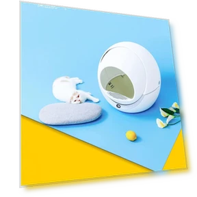 Automatic Self-Cleaning Enclosed Cat Litter Box — Waste Bins, Decor Dream
