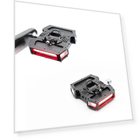 Clipless Bike Pedals with Smart LED — Pedals, MoRub-Japan