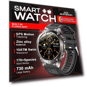 Dual-Band Satellite GPS Smart Watch — Smartwatches, ElectronicsHome