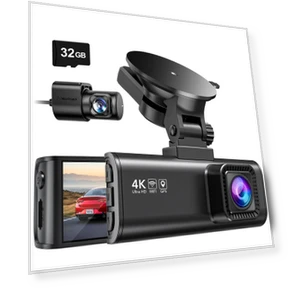 Novelty Dash Cam Front and Rear Camera — Dashboard Cameras, REDTIGER