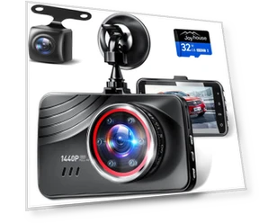 Dual Camera Dash Cam — Dashboard Cameras, Samurai Japan