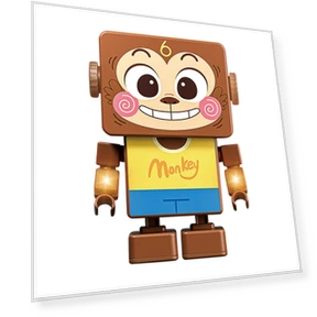Electric Dancing Monkeys Robots — Dolls, Digital capital