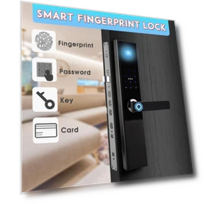 Electronic Door Lock with Fingerprint — Locks, Pro DIY Tool