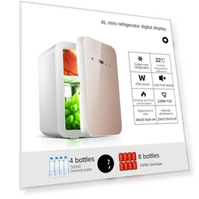Large Capacity Digital Display Car Refrigerator — Coolers & Fridges, Crown Global