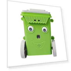 Mini Desktop Cleaner Robot — Interactive Figures & Robots, Kitty Cat House