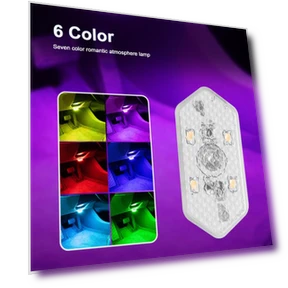 Multicolor LED Car Lights — Light Kit, Rustic Elegance House
