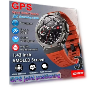 Premium Military Smart Watch — Smartwatches, ElectronicsHome