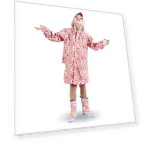 Rain Ultra Plum Pineapple Raincoat — Raincoats, Smart-Bear