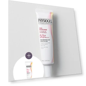 Red Soothing AI Glow Up Sun Cream — Post-Sun Care, Physiogel