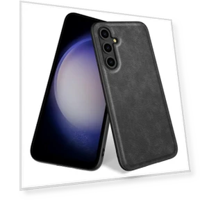 Shockproof Case Retro Leather Covered Hybrid Phone Shell — Bumpers, Smartwatch 2025