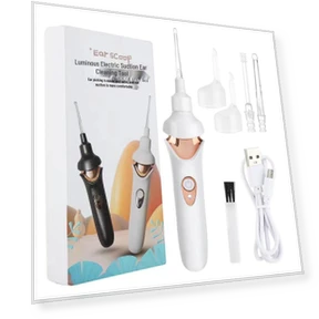 Smart Illuminated Ear Wax Removal Endoscope — Wax Removal, the BAY