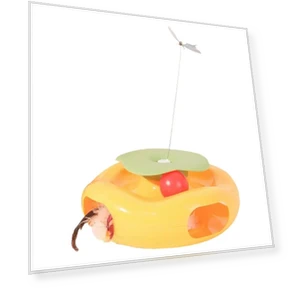 Smart Interactive Cat Toy with Built-in Feather Butterfly — Cat Playthings, JIOUjitang