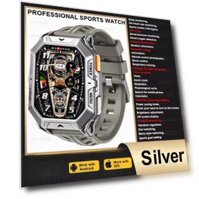 Smartwatch with AMOLED Screen — Smartwatches, ElectronicsHome