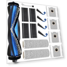 Soft Bristle Roller Dust Collector Side Brush Filter Replacement Part — Parts & Accessories, Shunxinruyi