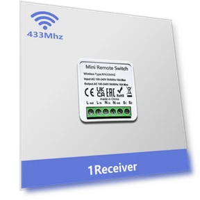 Wireless Relay Switch Receiver — Smart Home Modules, SaiMili Light