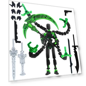 3D-Printed Multi-Jointed Movable Robot T13 — Heroic Collectibles, Yes No