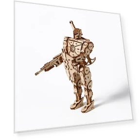 3D Stereo Robot Puzzle Toy — Puzzles, Super Go