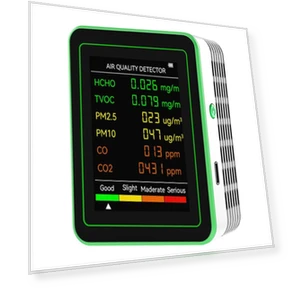 6 in 1 Air Quality Monitor — Air Quality Monitors, Shunlin