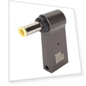 90-Degree Angled PD Adapter — AC Adapters, DIYelecs