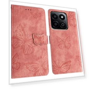 Butterfly Design Flip Wallet Phone Case — Flip Cases, Smartwatch 2025