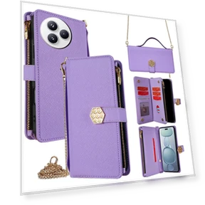 Cross Texture PU Leather+TPU Wallet Case with Strap — Basic Cases, Smartwatch 2025