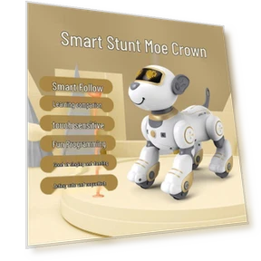 Educational Smart Robot Dog Toy — Interactive Learning Devices, Super Go