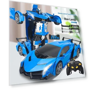 Gesture-Control Transforming Robot Car — Interactive Figures & Robots, Super Go