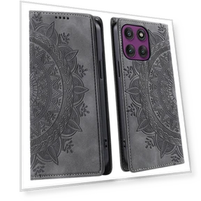 Magnetic Closing Leather Phone Cover — Flip Cases, Smartwatch 2025