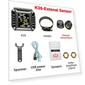 Motorcycle Tire Pressure Monitor — TPMS Sensor Replacements, E-ACE