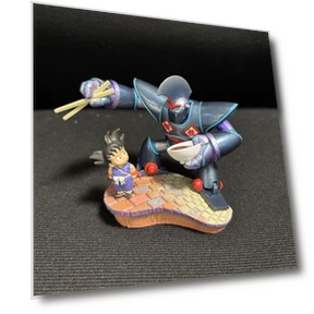 Oolong Robot & Son Goku — Nodding Collectibles, NO BRAND