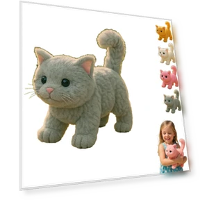 Realistic Cat Toy — Cat Playthings, Scrambled eggs