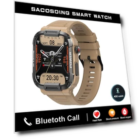 Rugged Military Smartwatch — Smartwatches, Tiktop2