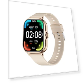 Smartwatch with Touch Screen, Temperature and Heart Rate Monitor — Smartwatches, world play