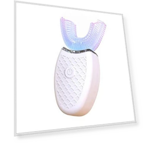U-Shaped Smart Whitening Electric Toothbrush — Ultrasonic, Cozy Cottage-Relax