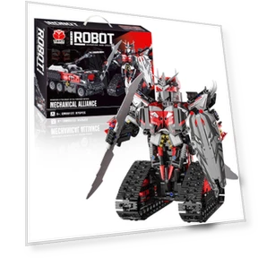 Urban Technical Remote Control Robot Truck Car Building Blocks — Construction Kits, Focus on toys