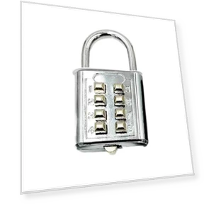 8-Digit Code Lock — Luggage Locks, JGncbfl954