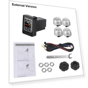 Car TPMS with Temperature Monitoring — TPMS Sensor Replacements, AINYSZIN Automotive Parts