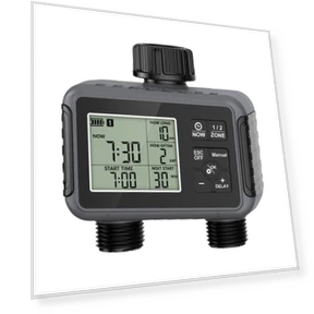 Dual-Outlet Automatic Irrigation Controller — Controllers