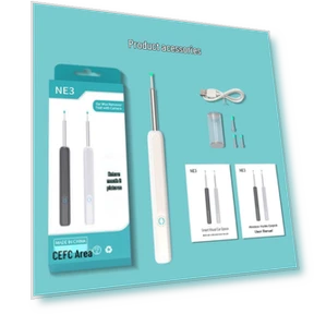 HD Wireless Luminous Ear Spoon Endoscope — Syringes, the BAY