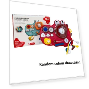 Interactive Dinosaur Steering Wheel Toy Multifunctional Sensory Busy Board — Infant & Early Childhood Playthings, Houspace