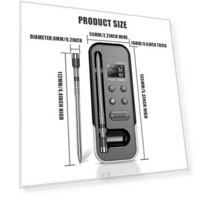 Outdoor Smart BBQ Thermometer — Grill Thermometers, JOHO - CarGear