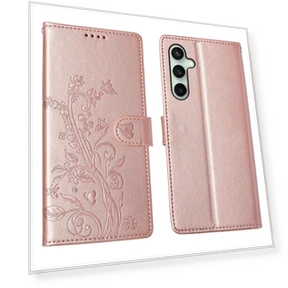 Wallet Case Butterfly Floral Imprint PU Leather Phone Cover with Wrist Strap — Bumpers, Smartwatch 2025