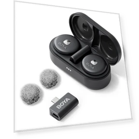 Android Smartphone Wireless Pin Microphone — Microphones, Boya