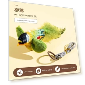 Artificial Bird Sound Self-Hi Relieving Depression Handy Gadget Cat Teaser — Cat Playthings, TAOMall