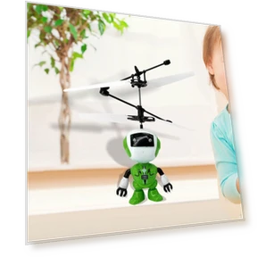 Controllable Flying Robot Toy — Interactive Figures & Robots, Love DIY