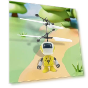 Controlled Flying Robot Toy — Flying Toys, Love DIY