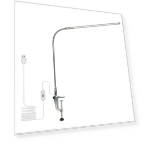 Desk Lamp with USB Clip — Study & Desk Lighting, TOMTOP JMS