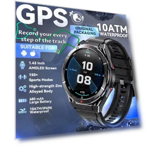 Dual-Band GPS Smart Watch — Smartwatches, SAMS Online